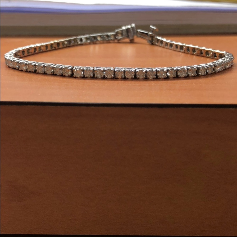 4 Carat Diamond Tennis Bracelet